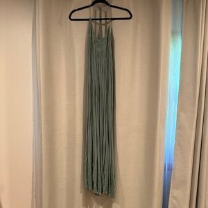 Free people Green Maxi Dress